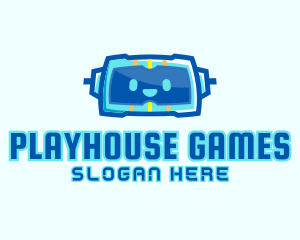 Robot Online Gaming logo design