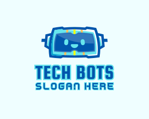 Robot Online Gaming logo design