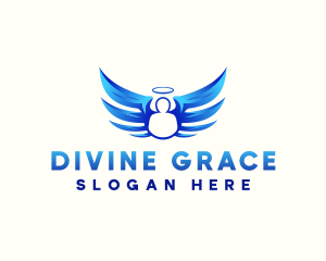 Holy Angel Wings logo design