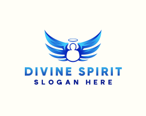 Holy Angel Wings logo