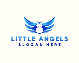 Holy Angel Wings logo design