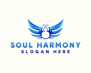 Holy Angel Wings logo design