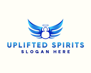 Holy Angel Wings logo design