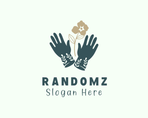 Flower Gardening Gloves logo