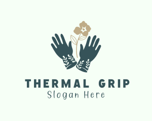 Flower Gardening Gloves logo