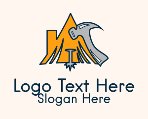 House Roofing Hammer Renovation  Logo