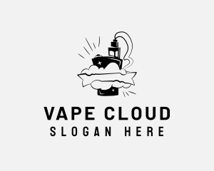 Vice Vape Smoke logo design