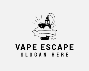 Vice Vape Smoke logo design