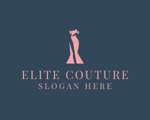 Sexy Fashion Dressmaker Couture logo design