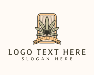 Marijuana Weed Leaf Logo