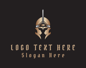 Gladiator Warrior Helmet logo