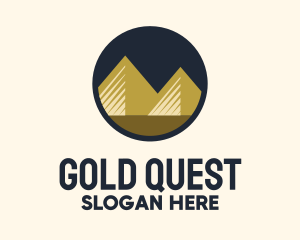 Gold Pyramid Mountain logo