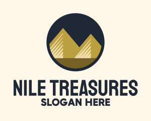 Gold Pyramid Mountain logo