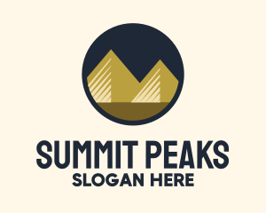 Gold Pyramid Mountain logo