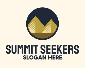 Gold Pyramid Mountain logo