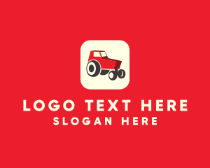 Red Farm Tractor App logo