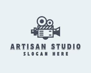 Clapperboard Cinema Studio logo design