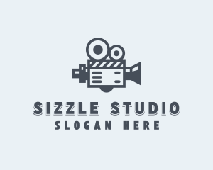 Clapperboard Cinema Studio logo design