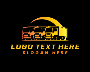 Delivery Truck Logistics logo