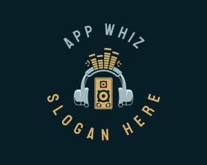 Radio Music Streaming logo design