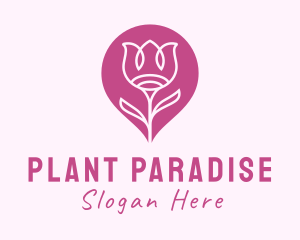 Flower Plant Gardening logo design