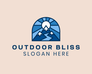 Sun Mountain Outdoors logo design