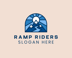 Sun Mountain Outdoors logo design