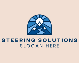 Sun Mountain Outdoors logo design