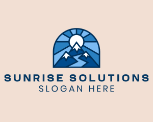 Sun Mountain Outdoors logo design