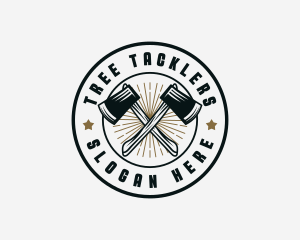 Woodwork Axe Carpentry logo