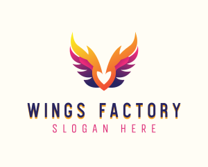 Heavenly Archangel Wings logo