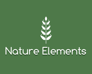 Natural Plant Herb logo design