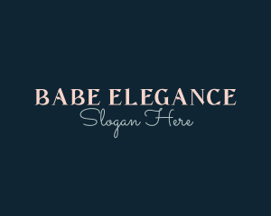 Elegant Cursive Business logo design