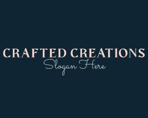 Elegant Cursive Business logo design