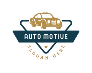 Retro Auto Detailing logo design