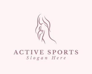 Alluring Sexy Woman logo