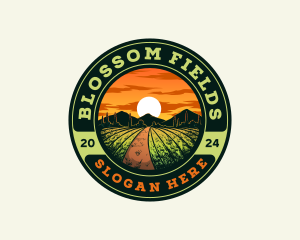 Agriculture Farm Field logo design