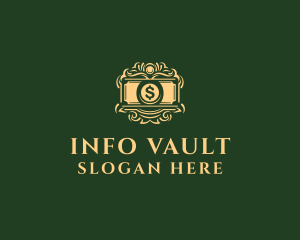 Luxury Money Vault logo design