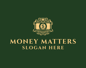 Luxury Money Vault logo design