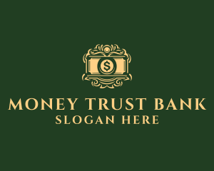 Luxury Money Vault logo design