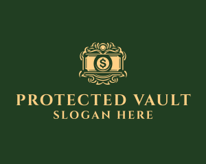 Luxury Money Vault logo design