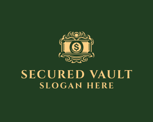 Luxury Money Vault logo design