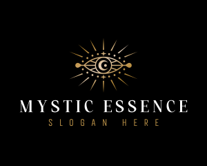 Boho Mystic Eye logo design