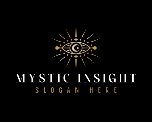 Boho Mystic Eye logo design