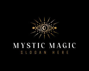 Boho Mystic Eye logo design