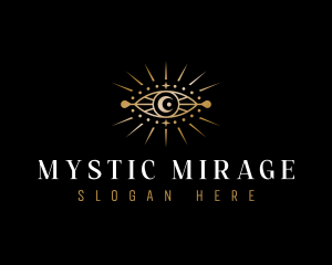 Boho Mystic Eye logo design