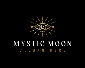 Boho Mystic Eye logo design