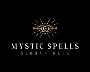 Boho Mystic Eye logo design