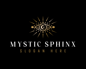 Boho Mystic Eye logo design