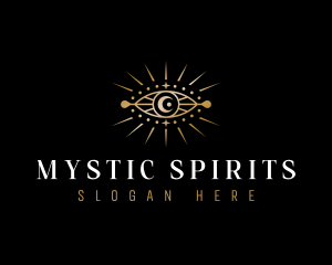 Boho Mystic Eye logo design